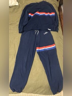 Teton Gravity Research USPS Sweatsuit - XL sweatshirt, L sweatpants